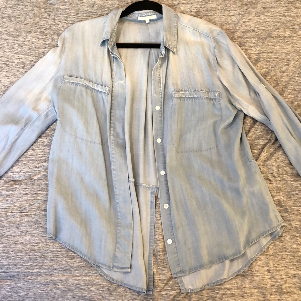 Casual chambray jacket